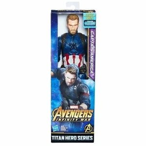 Captain America Marvel Infinity War Titan Hero Titan Hero Power Fx Port HASBRO - Picture 1 of 3