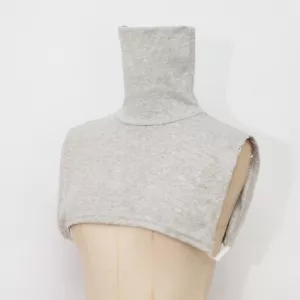 Accessorio costume donna cinghie elastiche finto colletto smanicato collo alto morbido - Foto 1 di 59