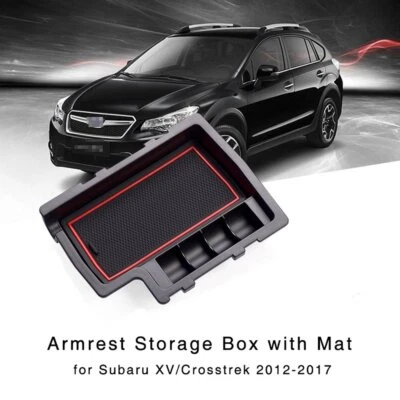 Neu Armlehne Aufbewahrungsbox für Subaru XV Crosstrek 2012-2017 Mittelkonsole - Bild 1 von 4