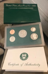 1996. proof set . 5 coin  set in  OGP - Picture 1 of 4