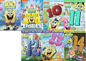 SpongeBob SquarePants:Complete Seasons 1-14 DVD First Next 100 10 11 12 13 14 - Picture 1 of 1