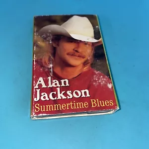 Alan Jackson Summertime Blues Cassette Single - Foto 1 di 3