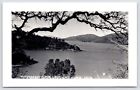 Lakeport-Lower Lake CA~Trees Frame Clear Lake~Ideal For Cattle Ranch 1949 RPPC