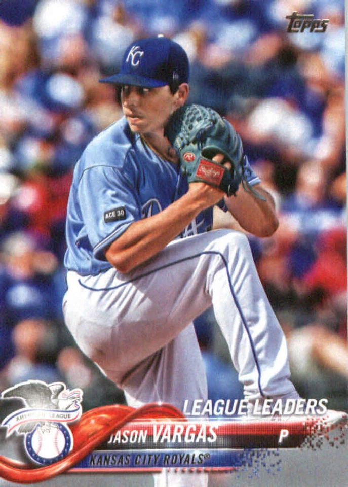 2018 Topps #327 Jason Vargas Kansas City Royals - Image 1 of 1