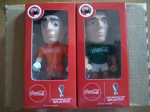 Ochoa Memo & Hector Moreno Coca-Cola FIFA QATAR 2022 Mexico Team new 2 FIGURES - Picture 1 of 15