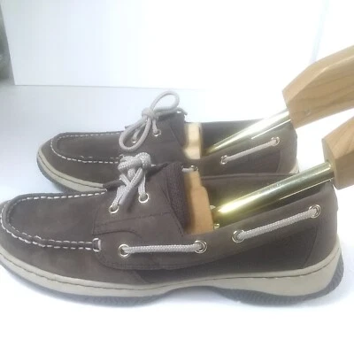 Tommy Hilfiger Twniley Marrón Gamuza Informal Zapatos de Vestir Talla 7.5 Medianos  Foto 1 de 4