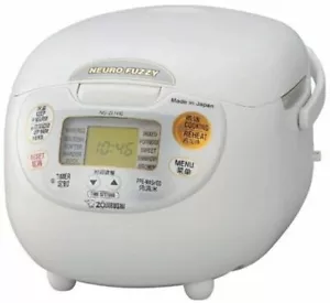 ZOJIRUSHI NS-ZLH10-WZ Elektronischer Reiskocher 220V-230V 5,5 Go Made in Japan - Bild 1 von 2
