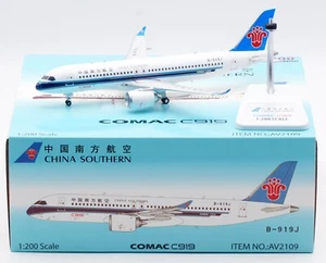 Aviación 1:200 China Southern Airlines COMAC C919 Diecast Aircraft Modelo B-919J - Imagen 1 de 16
