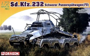 Dragon 1/72 7429 WWII German Sd.Kfz.232 Schwerer Panzerspahwagen (FU) - Picture 1 of 1