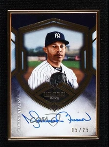 2020 Transcendent Hall Of Fame Edition Collection /25 Mariano Rivera Auto HOF - Picture 1 of 3