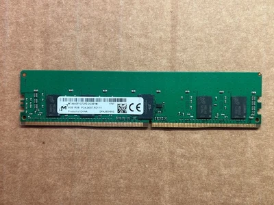 Micron 8GB DDR4-2666 ECC RDIMM MTA9ASF1G72PZ-2G3B1M Module 288-Pin Server Memory - Image 1 of 4