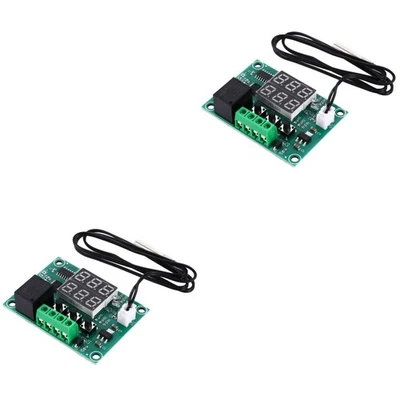  2 Pack Temperature Controller with Display Screen Thermostat Board Micro - Image 1 of 4