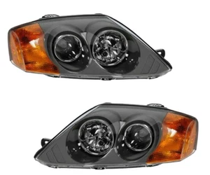 Par de montaje de faros halógenos diestro+derecho, capa para Hyundai Tiburon Base 2003 2004 - Imagen 1 de 8