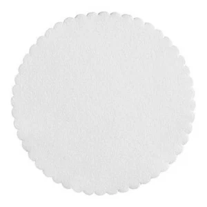 Centrini Sottobicchieri Bar Tondi Bianchi 11,5 cm 250 pz Airlaid per Hotel - Foto 1 di 2