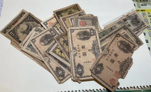Lot of 113 Assorted Japanese Banknotes Different Types - Picture 1 of 3