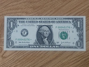 2003A $1 "STAR NOTE" ATLANTA UNC/GEM F00045276* 000 START 3 OF 3 CONS SER - Picture 1 of 5