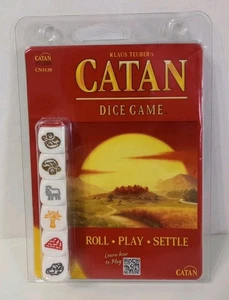 Catan Dice Game Clamshell Edition Catan Studios CN3120 Settlers Family. New ๐ฅ - Picture 1 of 2