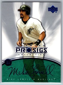 2004 Diamond Collection Pro Sigs Mike Lowell #80 Florida Marlins - Bild 1 von 2
