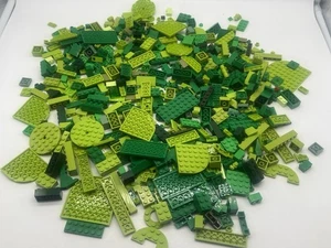 Lego Bulk Pieces 1 Pound 6 Ounces Bricks Random Lot GREEN LIME Color 22 Ounces - Picture 1 of 13