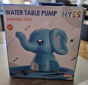 HYES Water Table Pump Blue Elephant Summer Toys # 988-868A - Picture 1 of 6