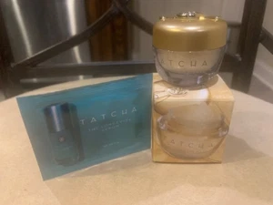 TATCHA The Kissu Lip Mask Gold Leaf BNIB w/Tatcha Longevity Serum Sample!! - Picture 1 of 6