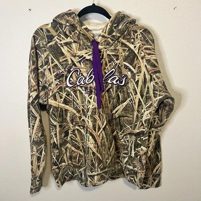 Sudadera con capucha para mujer Cabela's Waterfowl camuflada talla XL Foto 1 de 4