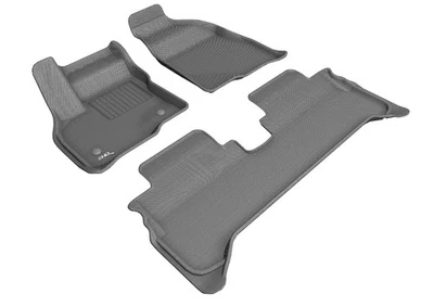 All-Weather Custom Fit Liners Gray 1st & 2nd Row Floor Mats fits 17-2023 Bolt EV — 第 1/4 张图片