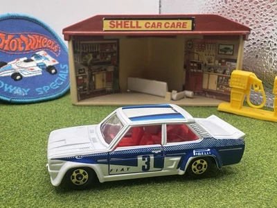 Tomy Tomica F11 Fiat 131 Abarth Rally 1:60 литая/пластиковая японская винтажная почти как новая VHTF - Изображение 1 из 4
