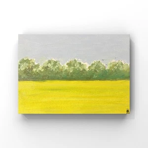 ‘Five Birds’, Contemporary, Landscape Original Painting ,Unframed - Picture 1 of 6