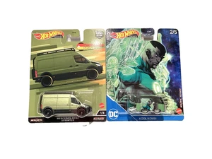 Hot Wheels Kool Kombi & Mercedes Van Sprinter Premium Lot of 2 - Picture 1 of 4