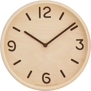 Orologio Lemnos Analogico Thomson Colore Naturale Legno THOMSON Naturale LC10-2 φ254xd51mm - Foto 1 di 6