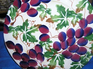 LA CERAMICA V.B.C. NOVE MADE IN ITALY ESSTELLER BRILLANTE FARBEN 10,75 ZOLL - Bild 1 von 2