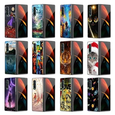 Custom LOVE Tiger Cat Skull Deer Case Cover For Samsung Galaxy Z Fold 3 4 5 6 7 - Image 1 of 4