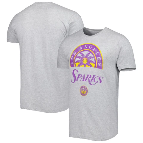 Unisex Stadium Essentials Gray Los Angeles Sparks Hometown T-Shirt Cover