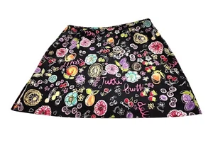 RL Richard Women Novelty Skort 14 Multicolor Golf Athletic Skirt With Shorts VTG - Picture 1 of 13