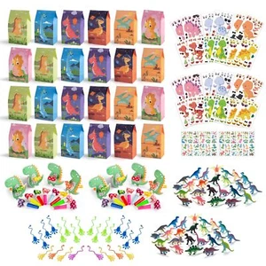HURSROOR Dinosaur Party Favors for 24 Kids Dinosaur Birthday Party Supplies D... - Picture 1 of 8