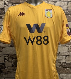 aston villa yellow kit
