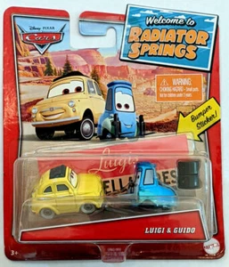 Coches Disney Pixar Bienvenido a Radiator Springs Exclusivo Luigi & Guido - Imagen 1 de 1