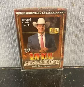 WWF Raw Deal CCG Armageddon Deck JBL 2005 New and sealed - Picture 1 of 2