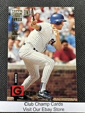 1994 #10 Mark Grace Topps Stadium Club Members Only Cubs