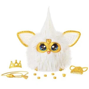 Furby Gold Glam interaktive Plüschtiere für 6-jährige Mädchen & Jungen & höher Stimme	 - Bild 1 von 9