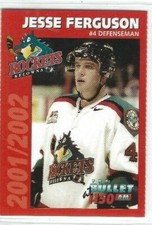 2001-02 Kelowna Rockets (WHL) Jesse Ferguson
