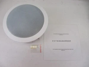 VISION CS-1600 6.5" CEILING SPEAKER MOUNT PROFESSIONAL COMMERCIAL 8OHM 30W - Picture 1 of 8