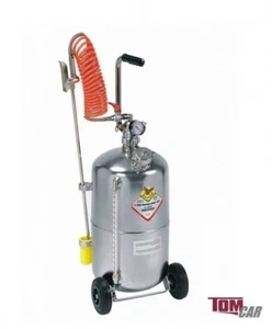 NEBULIZZATORE MAIALINO CARRELLATO 24 LT INOX COMPLETO DI LANCIA - RAASM - 23025 - Foto 1 di 1