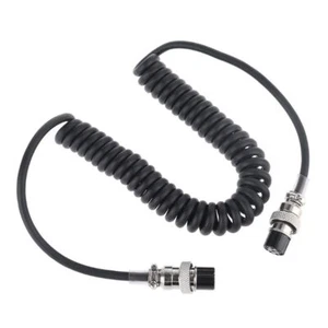 Universal Aviation Mic Cable Durable Wear Resist for Transceiver MC-60 - Photo 1/8