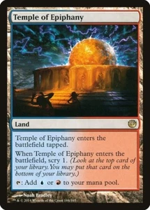 MTG MYTHIC FOIL - JOU: JOURNEY INTO NYX -NM -  TEMPLE OF EPIPHANY 164/165 - Picture 1 of 1