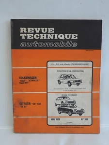 CITROËN GS Spécial 1130 X3 (VOLKSWAGEN Golf Scirocco) Revue Technique Automobile - Imagen 1 de 3