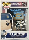 Jill Valentine #155 Resident Evil Funko Pop Signed By Nicole Tompkins w/ COA