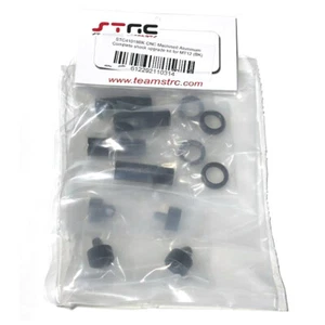 STRC STC41019BK CNC Machined Aluminum Complete Shock Kit Black : Associated MT12 - Picture 1 of 1