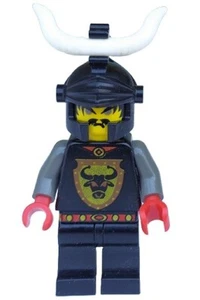 LEGO Knights Kingdom I 6091 6096 6098 schwarzer Drachenhelm Burg Minifigur - Bild 1 von 2